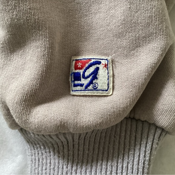 Vintage Los Angeles Raiders Half-Zip Hoodie Jacket,  Size L-XL - Picture 6 of 8